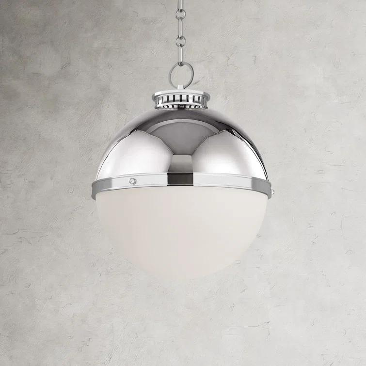Manila Single Light Glass Dimmable Pendant