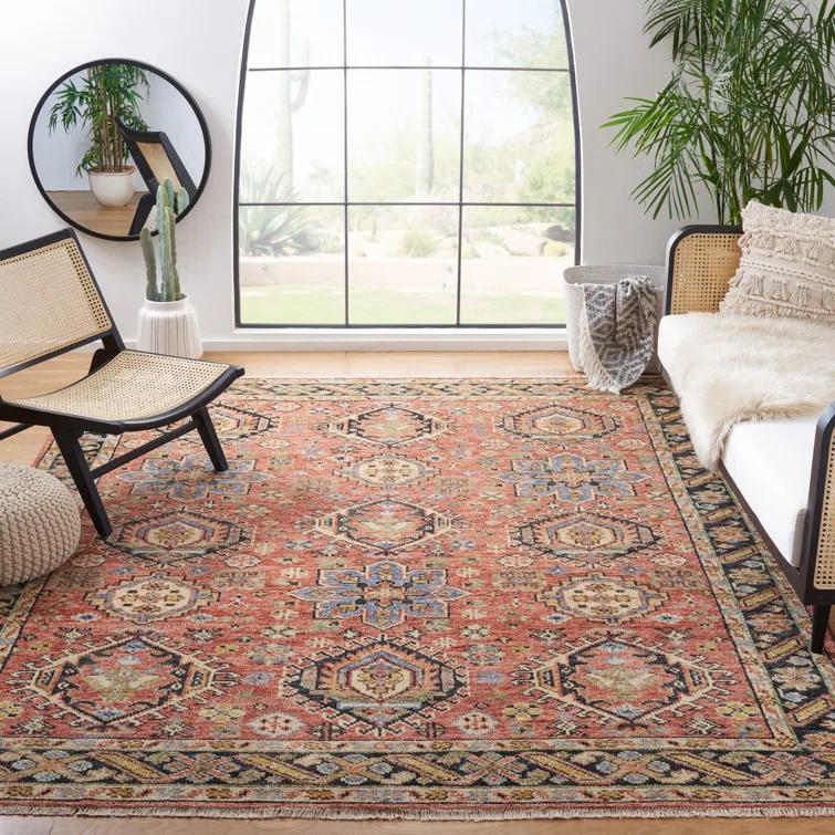 Safavieh Hand Knotted 70% Wool And 30% Cotton Oriental Rug