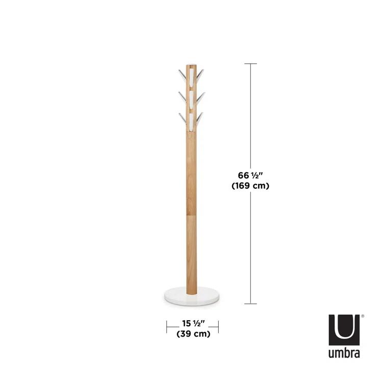 9 - Hook Freestanding Coat Rack