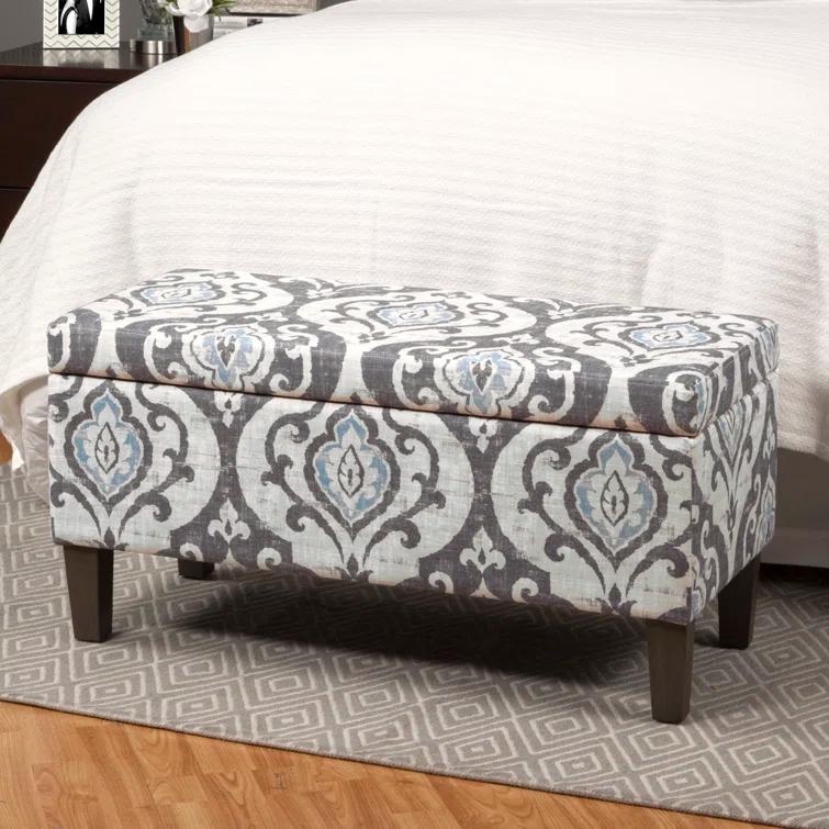 Chantrell 36" Wide Large Decorative Storage Bench
