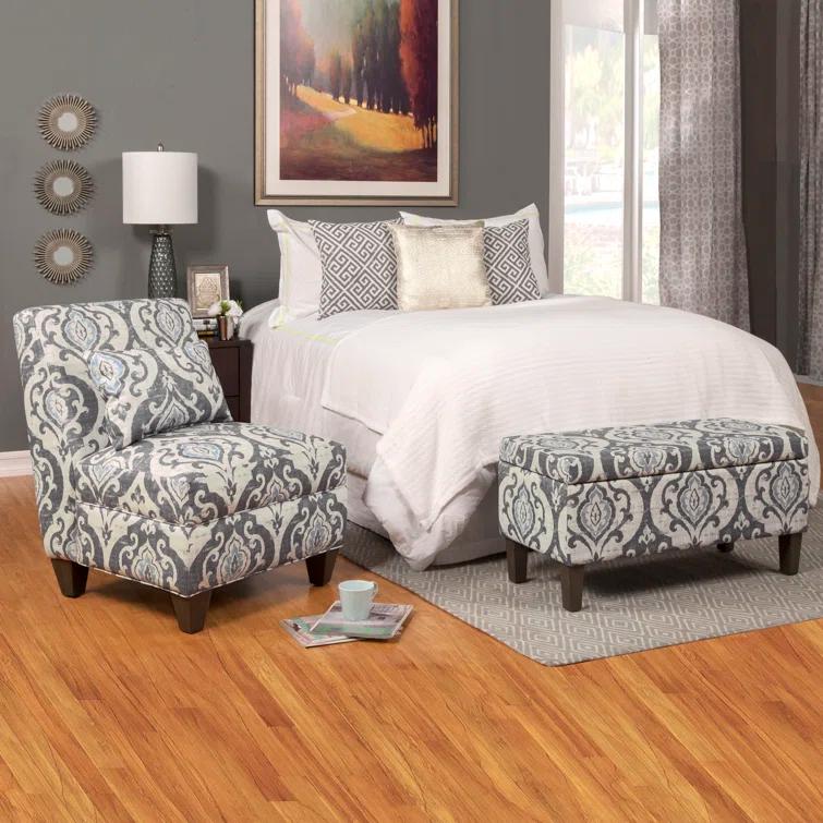 Chantrell 36" Wide Large Decorative Storage Bench
