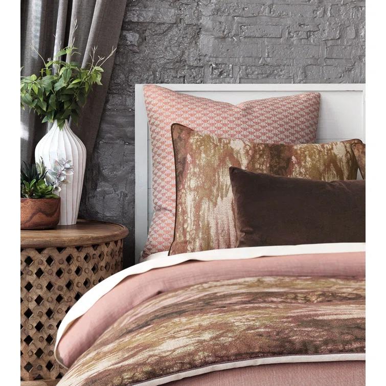 Fossil Viscose Bed Runner