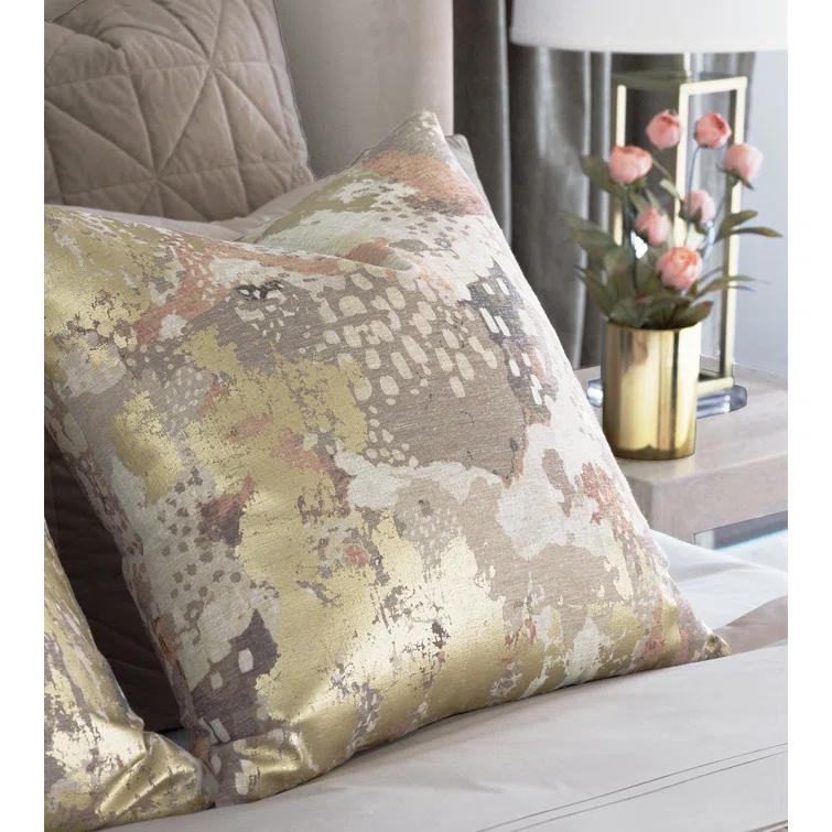 Abstract Reversible Throw Pillow
