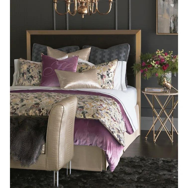 Valentina Modern & Contemporary Velvet Duvet Cover Set