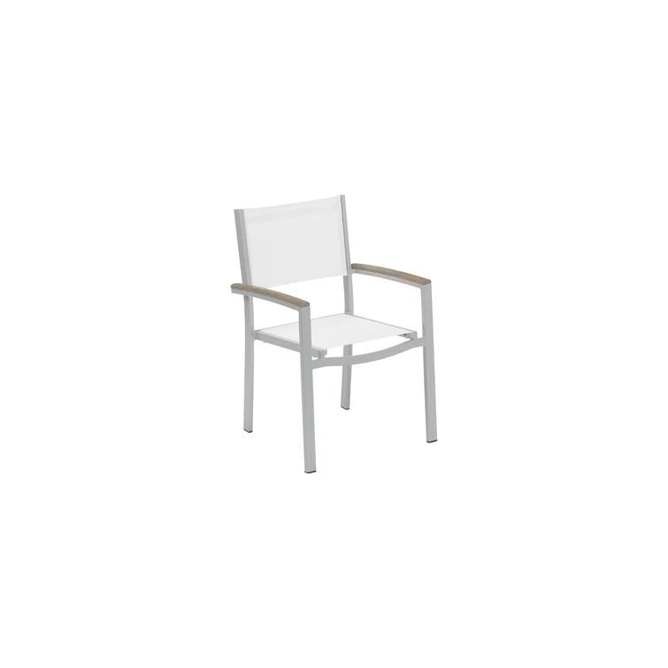 Travira Stacking Patio Arm Chair