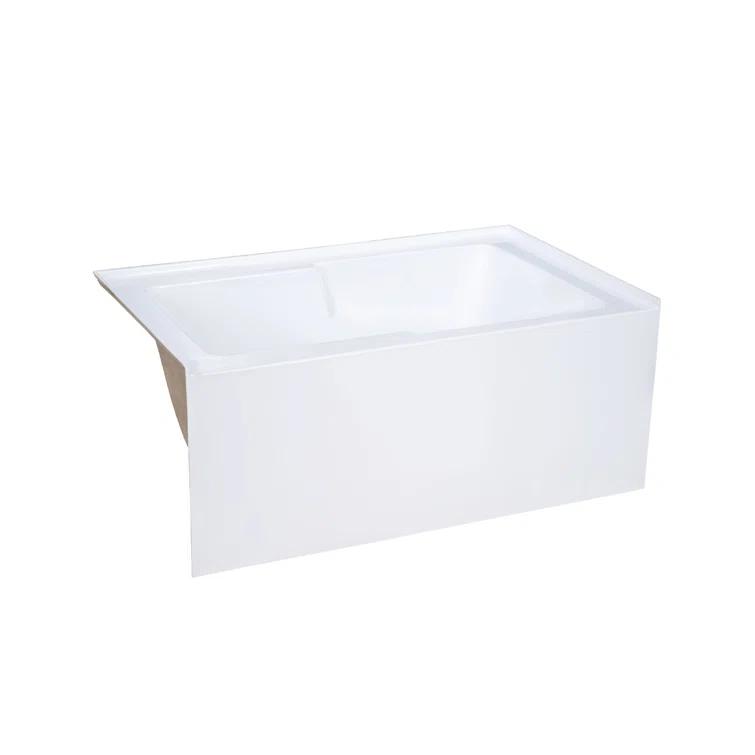 Voltaire 54" x 30" Alcove Bathtub with Apron