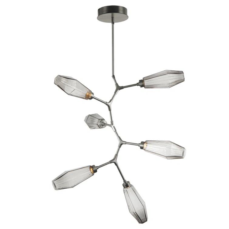 Aalto Dimmable LED Modern Linear Chandelier