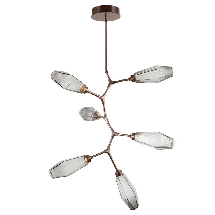 Aalto Dimmable LED Modern Linear Chandelier