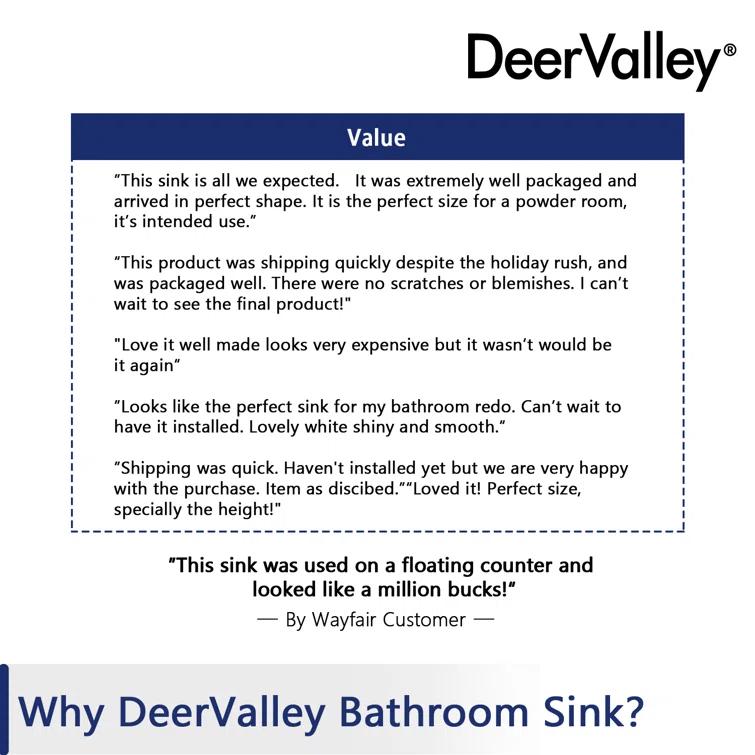 Ally 20" x 13'' Rectangular Vitreous China Vessel Bathroom Sink