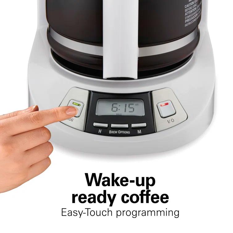 Hamilton Beach® Programmable Coffee Maker 12 Cup Capacity