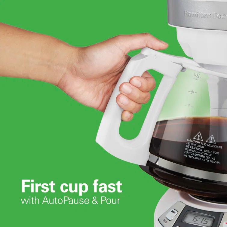 Hamilton Beach® Programmable Coffee Maker 12 Cup Capacity