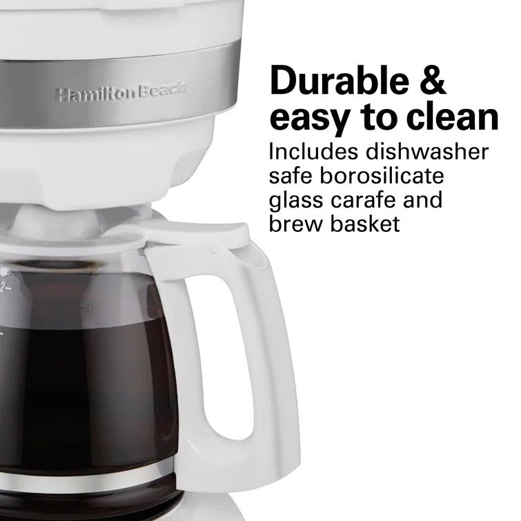 Hamilton Beach® Programmable Coffee Maker 12 Cup Capacity