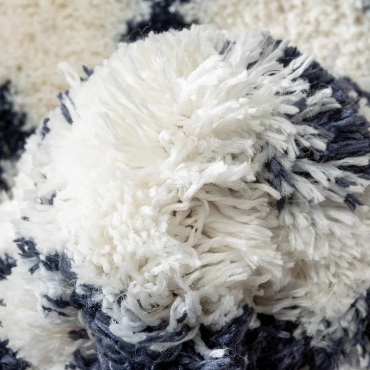 Mareco Moroccan Blue Area Rug