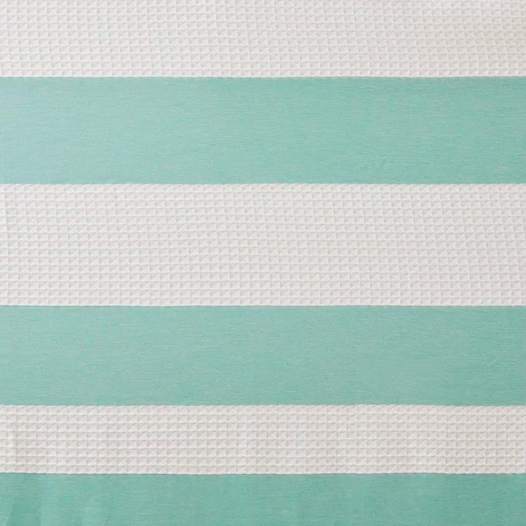 Spa Waffle Shower Curtain with 3M Treatment
