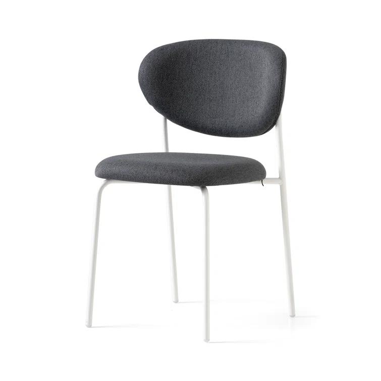 Cozy Upholstered Chair with Metal Frame