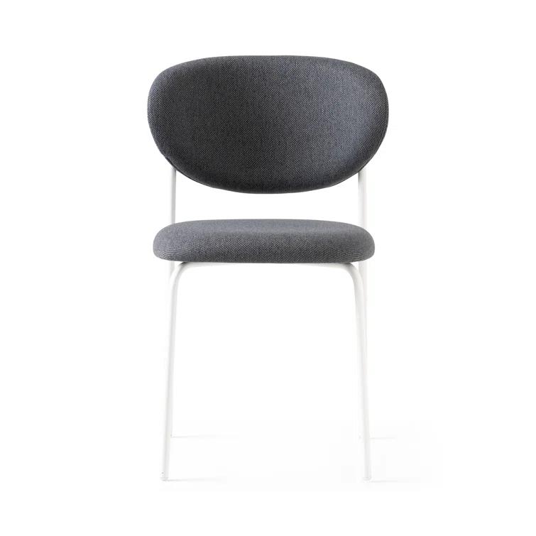Cozy Upholstered Chair with Metal Frame