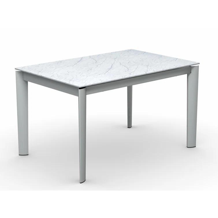 Lord Extending Table with Ceramic Top and Metal Frame