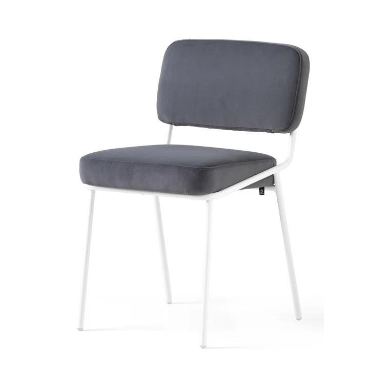 Sixty Upholstered Dining Chair with Metal Frame