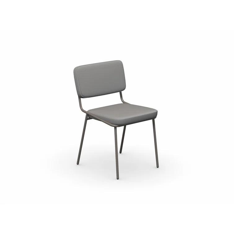 Sixty Upholstered Dining Chair with Metal Frame