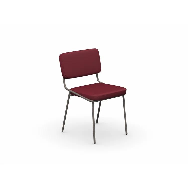 Sixty Upholstered Dining Chair with Metal Frame