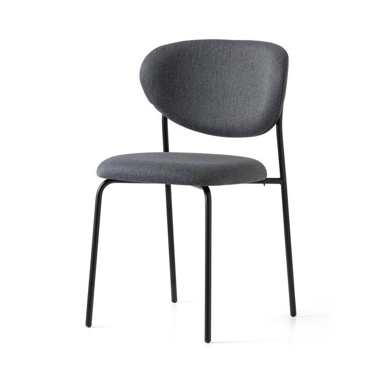 Cozy Upholstered Chair with Metal Frame