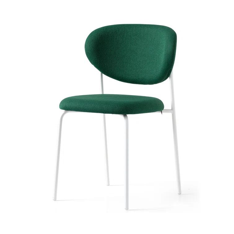 Cozy Upholstered Chair with Metal Frame