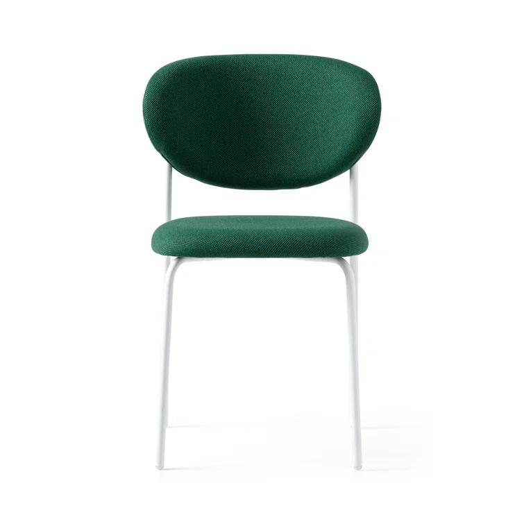 Cozy Upholstered Chair with Metal Frame