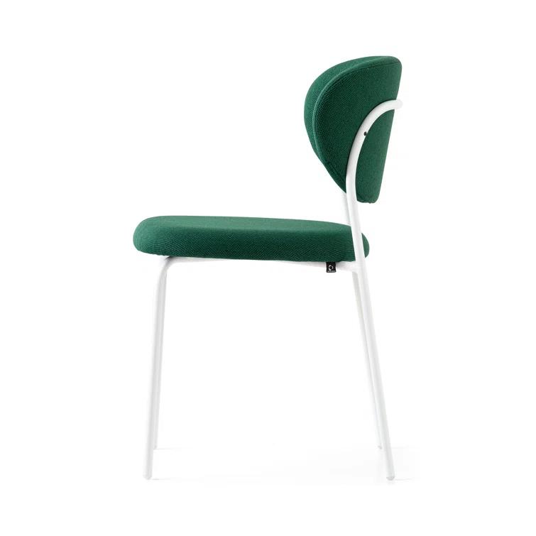 Cozy Upholstered Chair with Metal Frame