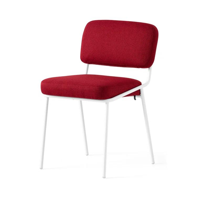 Sixty Upholstered Dining Chair with Metal Frame
