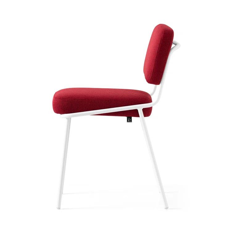 Sixty Upholstered Dining Chair with Metal Frame