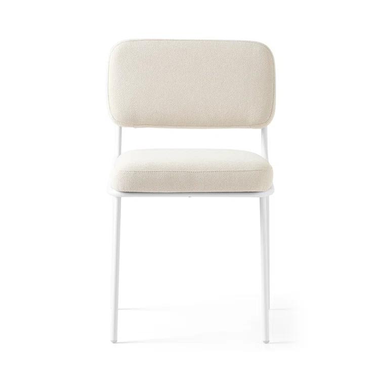 Sixty Upholstered Dining Chair with Metal Frame
