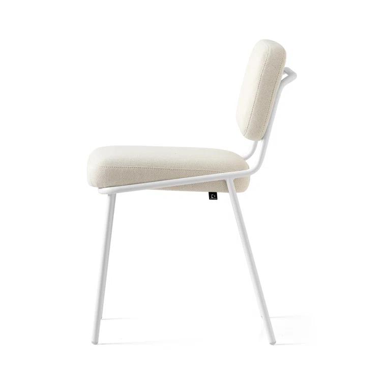 Sixty Upholstered Dining Chair with Metal Frame
