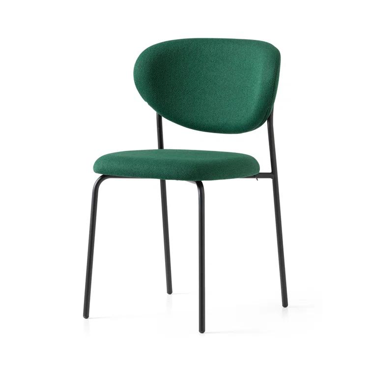 Cozy Upholstered Chair with Metal Frame