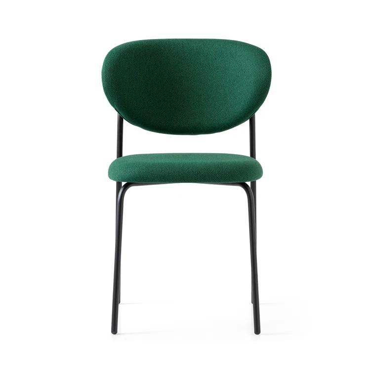 Cozy Upholstered Chair with Metal Frame