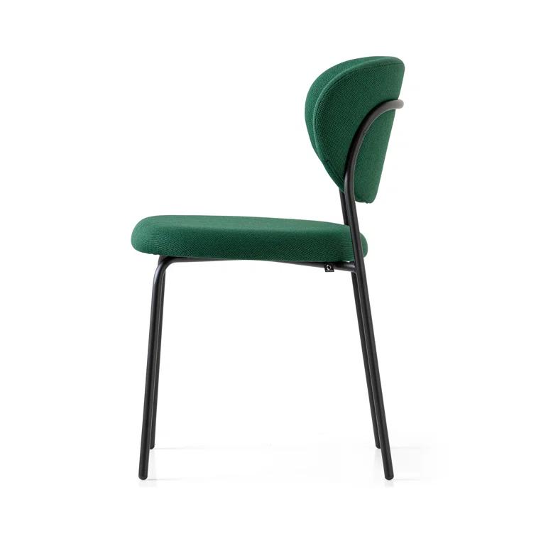Cozy Upholstered Chair with Metal Frame