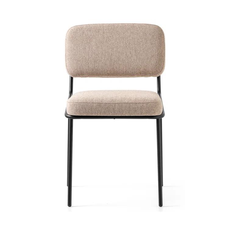 Sixty Upholstered Dining Chair with Metal Frame