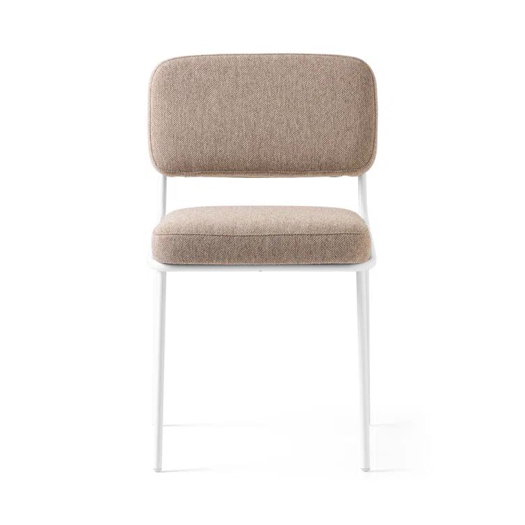Sixty Upholstered Dining Chair with Metal Frame