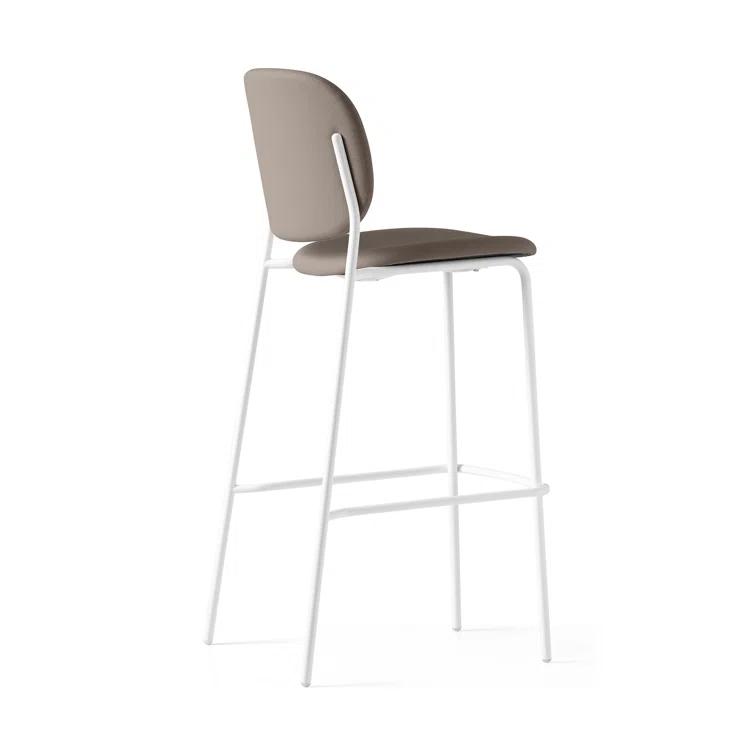 Yo Upholstered Bar Stool with Metal Frame