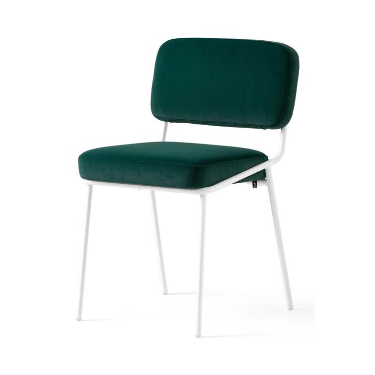Sixty Upholstered Dining Chair with Metal Frame
