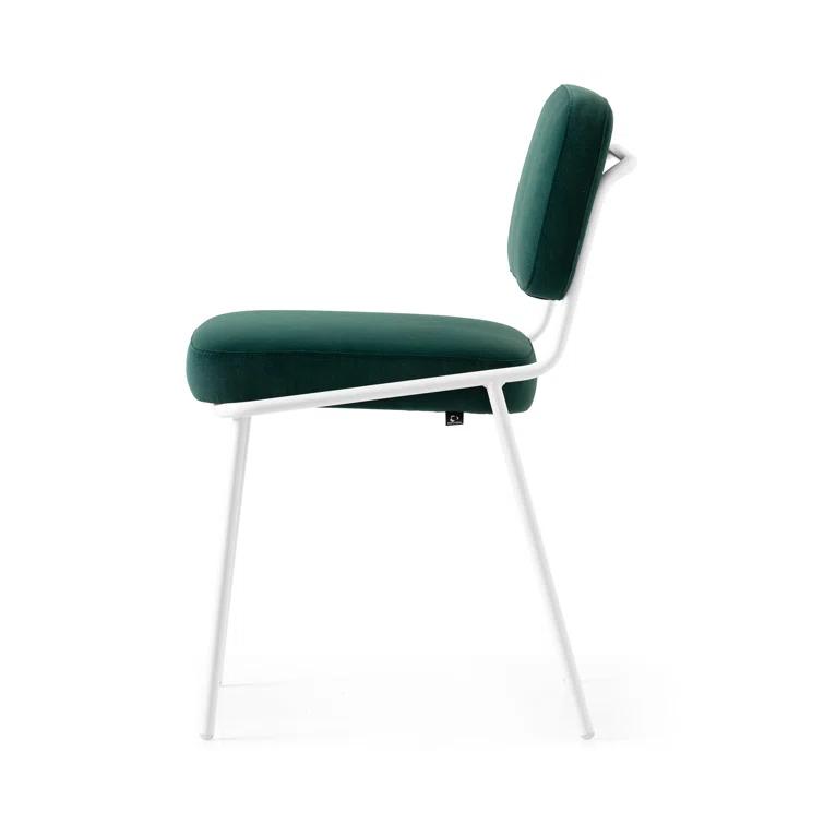 Sixty Upholstered Dining Chair with Metal Frame