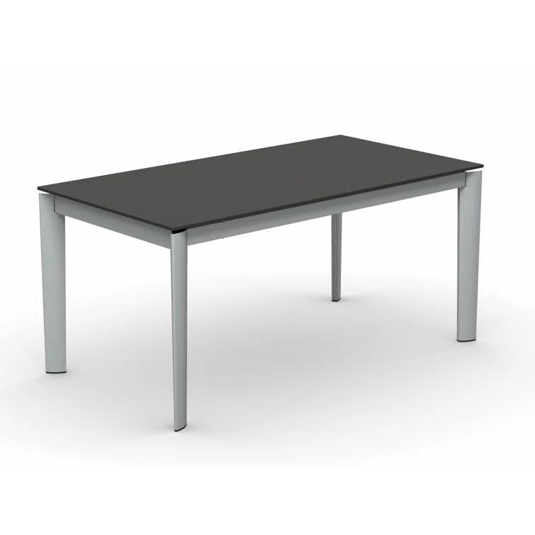Lord Extending Table with Ceramic Top and Metal Frame