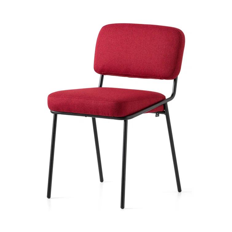 Sixty Upholstered Dining Chair with Metal Frame