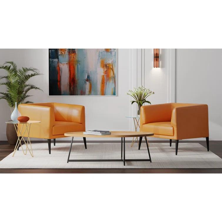 Gweneth Oval Coffee Table - Natural