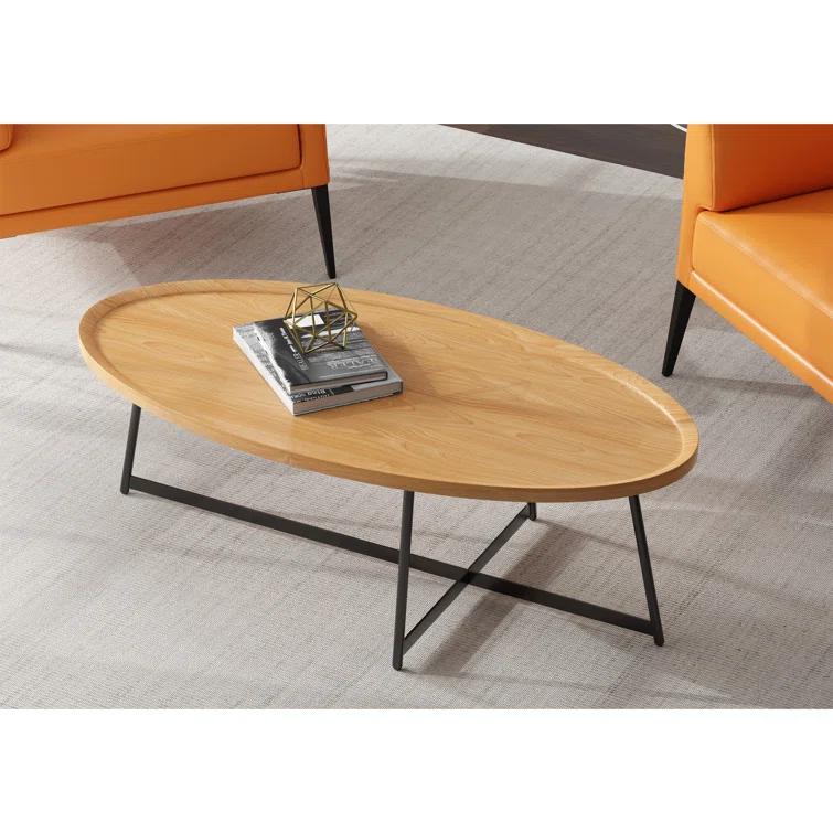 Gweneth Oval Coffee Table - Natural