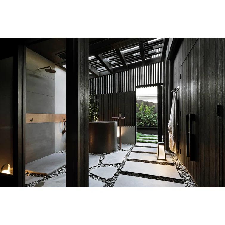45" Hammered Copper Japanese Style Soaker Bathtub