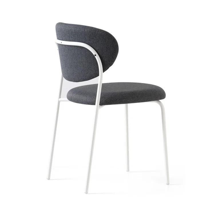 Cozy Upholstered Chair with Metal Frame