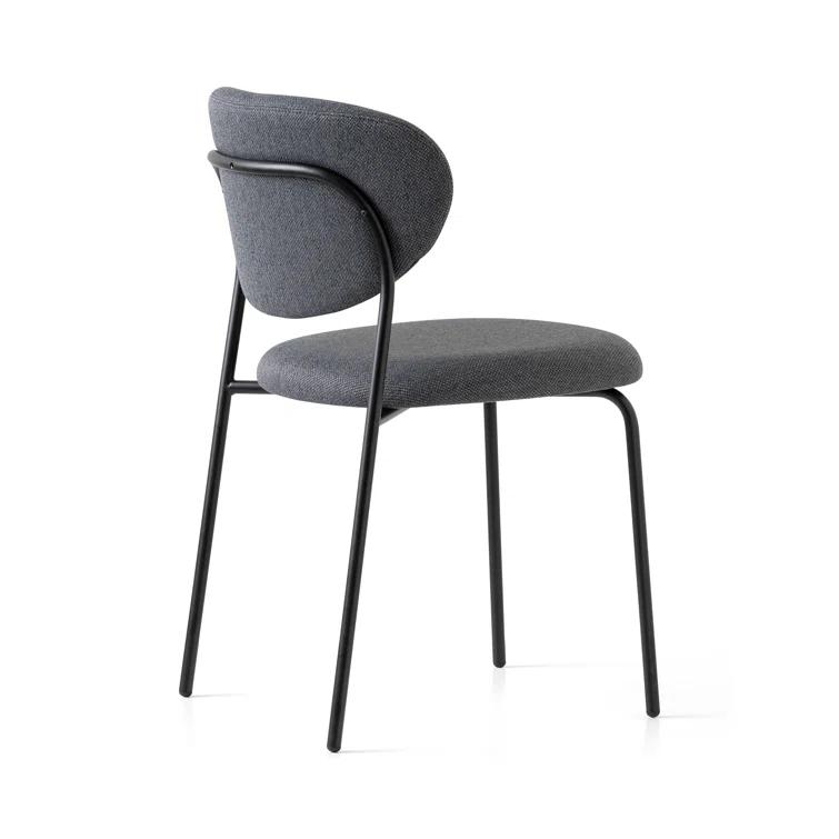 Cozy Upholstered Chair with Metal Frame