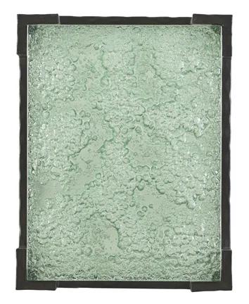 Island Fusion Hermes Reef Glass Top End Table