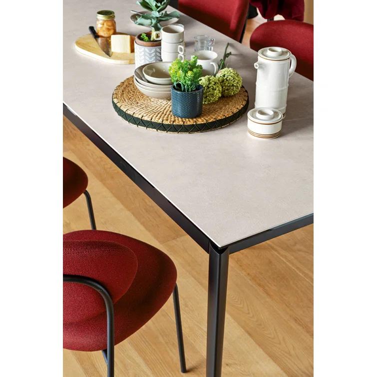 Cozy Upholstered Chair with Metal Frame