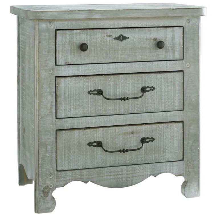 Thorin 3-Drawer Nightstand